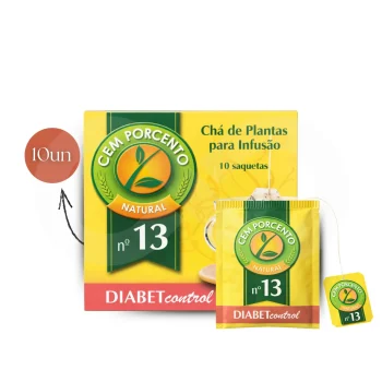 CEM POR CENTO® Tea Diabet Control 10 un.