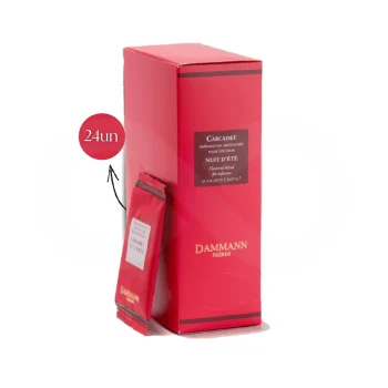 DAMMANN FRÈRES® Tea Carcadet Nuit D´Été 24 un.