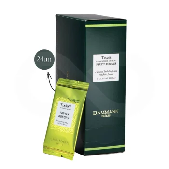 DAMMANN FRÈRES® Tea Tisane Fruits Rouge 24 un.