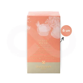 DAMMANN FRÈRES® Tea Thé Glacé Pêche 6 un.