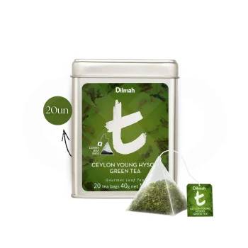 DILMAH® Tea Ceylon Young Hyson Green 20 un.
