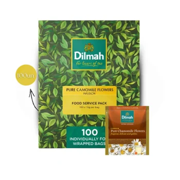DILMAH® Tea Pure Camomile Flowers 100 un.