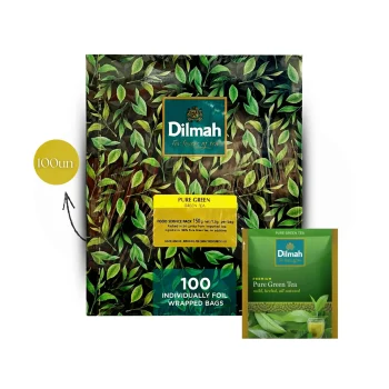 DILMAH® Tea Pure Green 100 un.
