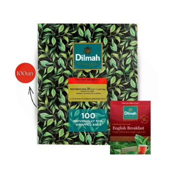 DILMAH® Tea English Breakfast 100 un.