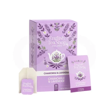 ENGLISH TEA SHOP® Tea Camomilla & Lavanda 20 un.