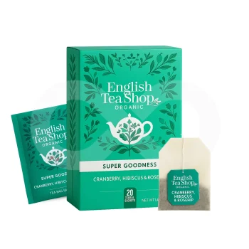 ENGLISH TEA SHOP® Tea Cranberry, Hibiscus & Rosehip 20 un.
