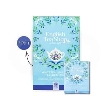 ENGLISH TEA SHOP® Tea Blueberry And Elderflower 20 un.
