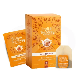 ENGLISH TEA SHOP® Tea Rooibos Pomegranate Blueberry 20 un.