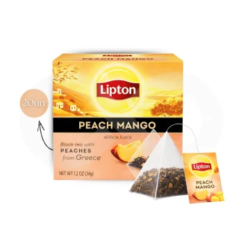 LIPTON® Tea Black Peach Mango 20 un.