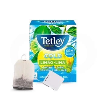 TETLEY® Tea Cold Lemon-Lime 10 un.