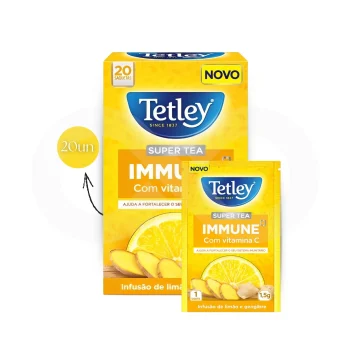 TETLEY® Tea Immune Vitamine C 20 un.