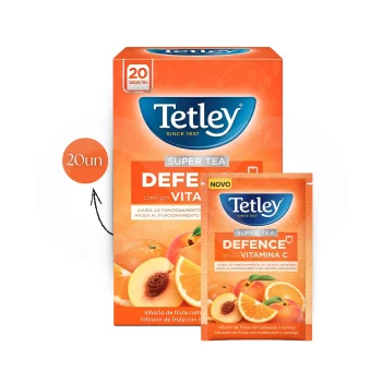 TETLEY® Tea Defence Vitamine C 20 un.