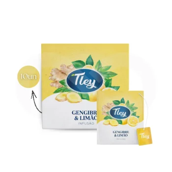 TLEY® Tea Ginger And Lemon 10 un.