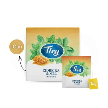 TLEY® Tea Lemon Balm With Honey 10 un.