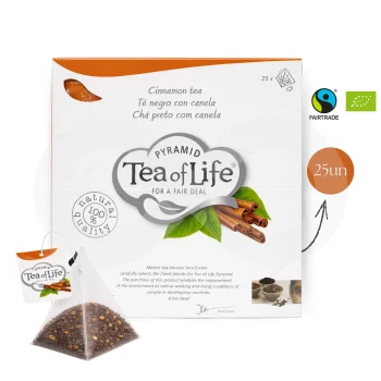 TEA OF LIFE® Tea Black And Cinnamon 25 un.