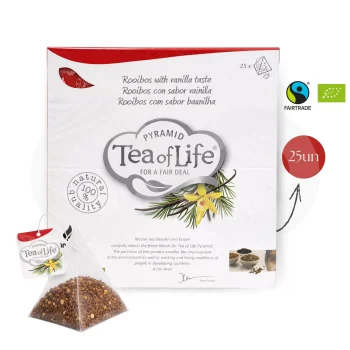TEA OF LIFE® Tea Rooibos Vanilla 25 un.