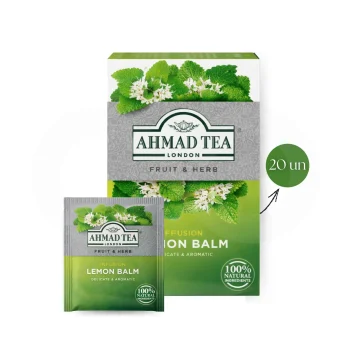AHMAD TEA® Tea Lemon Balm 20 un.