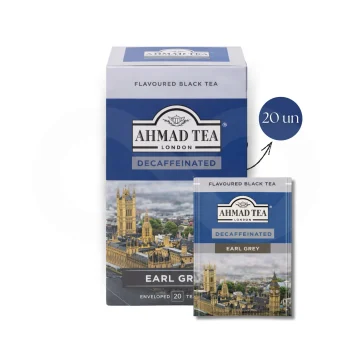 AHMAD TEA® Tea Earl Grey Decaf 20 un.