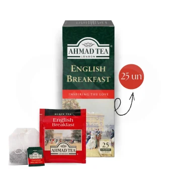 AHMAD TEA® Tea English Breakfast 25 un.