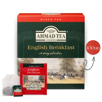 AHMAD TEA® Tea English Breakfast 100 un.