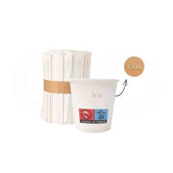 Paper Cups 3oz & Stirrers 10 Units