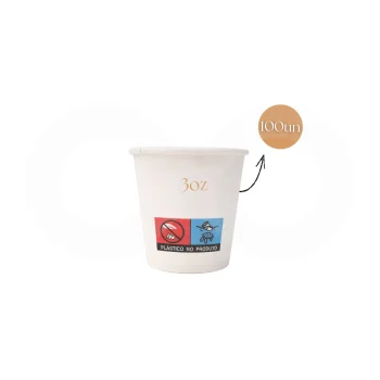 Paper Cups 3oz 100 Units