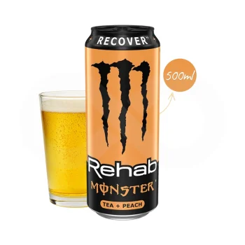MONSTER ENERGY® Rehab Recover Peach 500ml