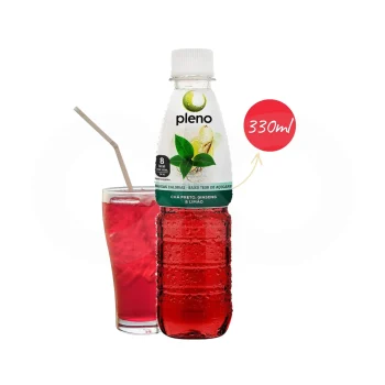 PLENO® Black Tea, Ginseng and Lemon 330ml