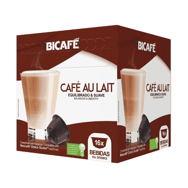 MultiCoffee » Capsules Dolce Gusto® Bicafé® Café au Lait 16 units