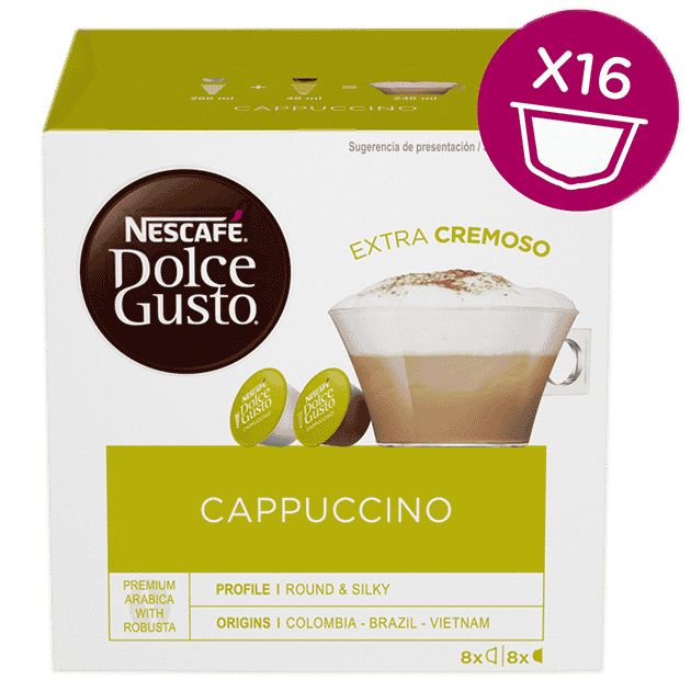Cappuccino 8x2-p Dolce Gusto  Handla mat online från din lokala