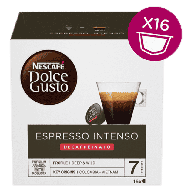 Café Cápsulas Dolce Gusto Espresso Intenso Nescafé 32 Un (2 x 16 Un) +  Oferta Jarra
