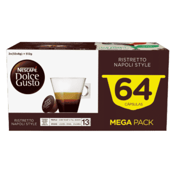 MultiCoffee » Capsules Nescafé® Dolce Gusto® Espresso Intenso Mega Pack 64  units