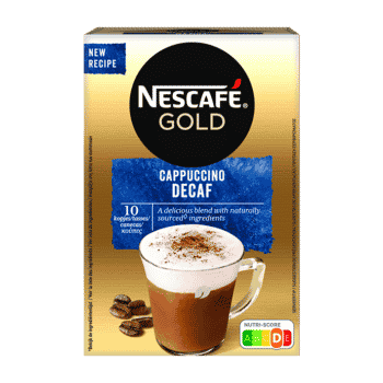 » Gold 17g Instant Nescafé® Coffee Cappuccino 8 Latte Caramel MultiCoffee x