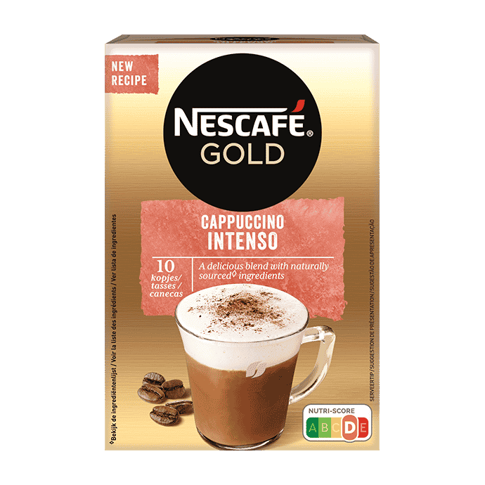 MultiCoffee » Instant Coffee Nescafé® Gold Cappuccino Intenso 10 x 12g